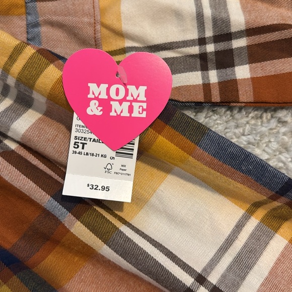 NWT The Children’s Place plaid dress - Picture 2 of 5